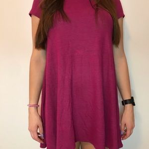 Old Navy cranberry colored dress